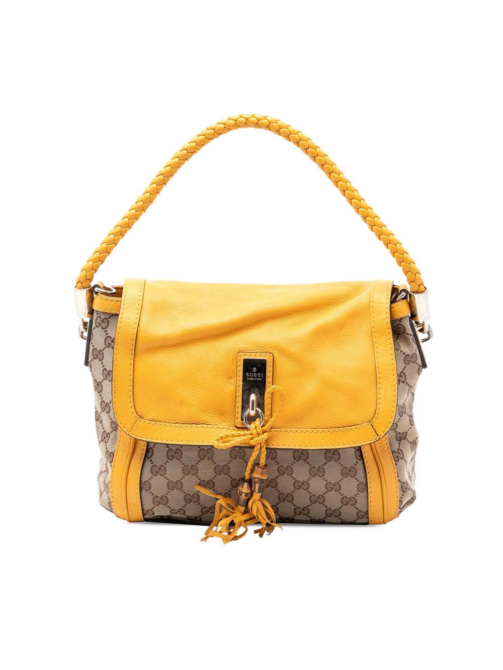 Gucci Bella Flap Shoulder Bag Gg Canvas #251502G76B